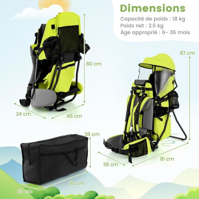 Porte bebe 2025 randonnee cdiscount