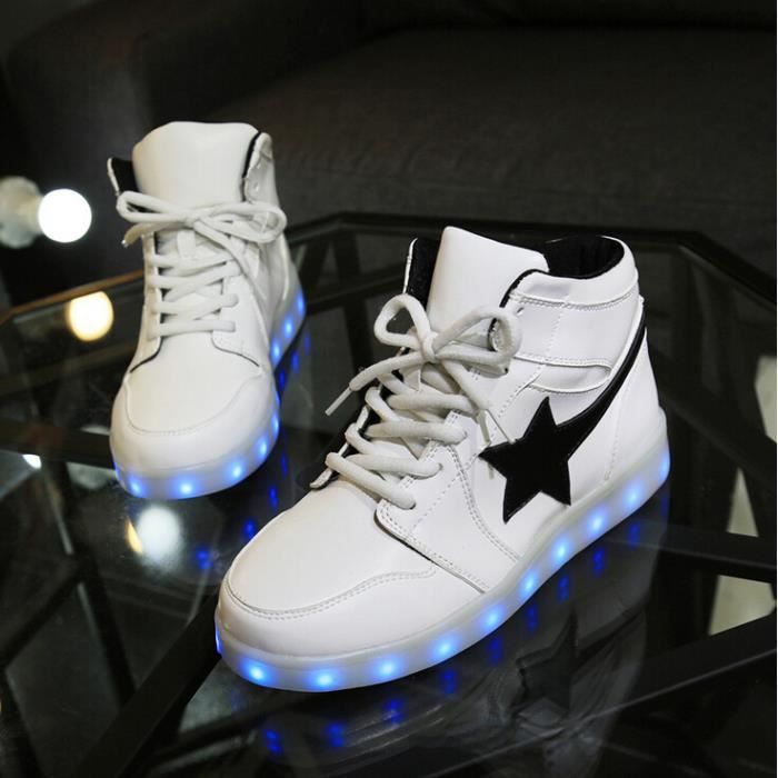 Chaussure lumineuse clearance