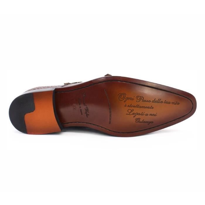 Chaussures Habillées Homme Church's Brogue En Cuir Marron ébène - Taille UK 8 (US 9, EU 42) - Neuf Avec Boîte