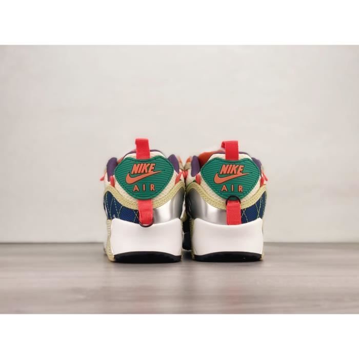 Baskets NIKE Max 90 femme coutures color es CZ9078 784 Couleur