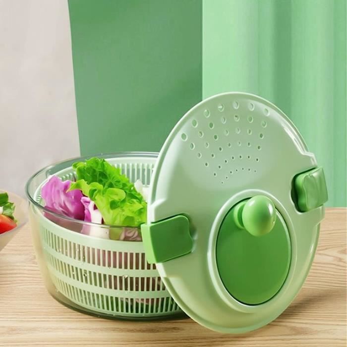Essoreuse à salade électrique automatique, passoire alimentaire, outil de  fabrication de salade, lave-légumes multifonctionnel, mélangeur de séchage