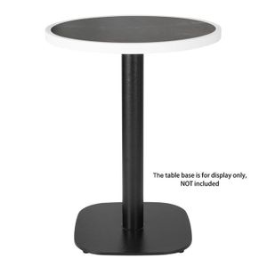 Plateau Table Verre Trempé Rond 80 Cm X 10 Mm - Transparent, Protection Anti-Rayures Pour Table à Manger, Basse Ou Jardin Annlera