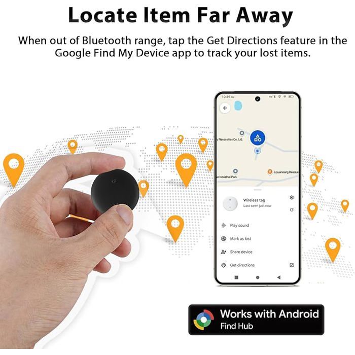 Android Air Tracker Tag lot de 2 traqueurs intelligents compatibles ...