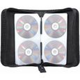Pochette CD transport zippée 128 CD-0
