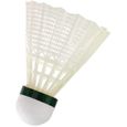 6 pcs nylon badminton volants badminton birdies balles pour enfants adulte intérieur sports de plein air activités blanc-0