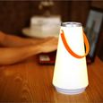 Veilleuse LED sans fil portable Lampe de table Lampe de bureau Lumière de camping extérieure rechargeable USB-0