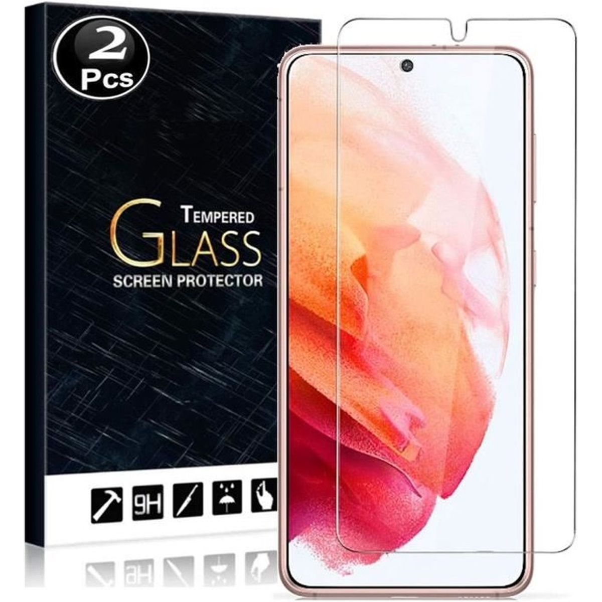 Protege Ecran Zagg Small Hd Ultra Clear Vitre protection ecran pour samsung galaxy s21 - Cdiscount