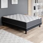 HBEDDING BY HOMIFAB Matelas mémoire de forme 180x200 Memo Prestige Hbedding - 7 zones de confort + mousse HR 35kg + mousse adaptative - Epaisseur 25 cm.