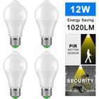 LEMONBEST Ampoule LED - Non spécifié - E27 - 12W - 3000K - Capteur de lumière et PIR