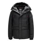 Blouson Helvetica noir - ALASKA2 BLACK