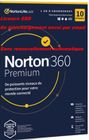 Logiciel - NORTON - 360 PREMIUM 2024 - 10 Appareils - 1 An - 75 Go Cloud