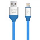 OuiSmart® Câble Pour iPhone - SafeCharge Bleu 1 Mètre compatible iPhone 5/6/7/8/X/XR/XS/11/12/13/14
