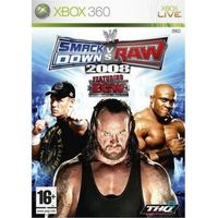 WWE SMACKDOWN VS RAW 2008 / JEU CONSOLE XBOX 360