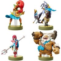 Figurine Amiibo - Urbosa, Revali, Mipha & Daruk • Collection The Legend of Zelda