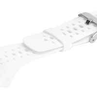 MOO Remplacement Du Bracelet De La Dragonne De La Montre Avec L'Outil De Démontage De L'Aiguille Pour Polar M400/M430 (Blanc)