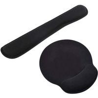 Tapis de souris Tapis de clavier de jeu de gel et tapis repose-poignet de souris Repose-poignets ergonomique pour ordinateur