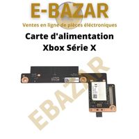 Carte d'alimentation pour Xbox Série X - EBAZAR - Compatible avec Xbox One Série X - Garantie 2 ans - Noir