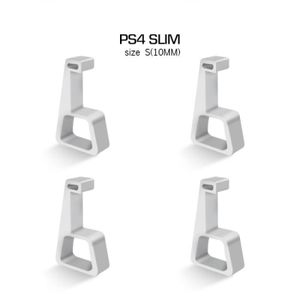 SUPPORT CONSOLE Blanc pour PS4 Slim - Support horizontal pour console de jeu PS4, pieds de refroidissement, support rapide, P