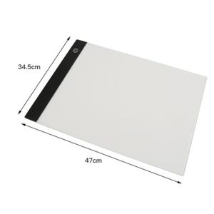 Table lumineuse à dessin A3 - 30 x 43 cm - LightPad A940 - Table lumineuse  - Creavea