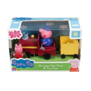 FIGURINE - PERSONNAGE PEPPA PIG Train + 1 personnages