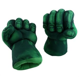 Pour enfants Halloween Jouets pour enfants et adultes Tixiyu Gants de cosplay Hulk en PVC Gants Hulk Noël