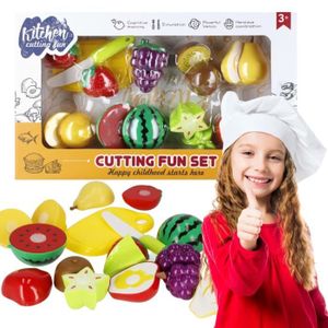 DINETTE - CUISINE Fruits et légumes à couper, set de cuisine pour enfants 3+ MEGA CREATIVE