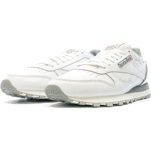 BASKET Baskets Blanche/Grise Homme Reebok Classic Leather