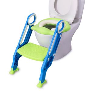 RÉDUCTEUR DE WC Vetomile Réducteur de WC Pour Enfant - Pliable - Bleu vert