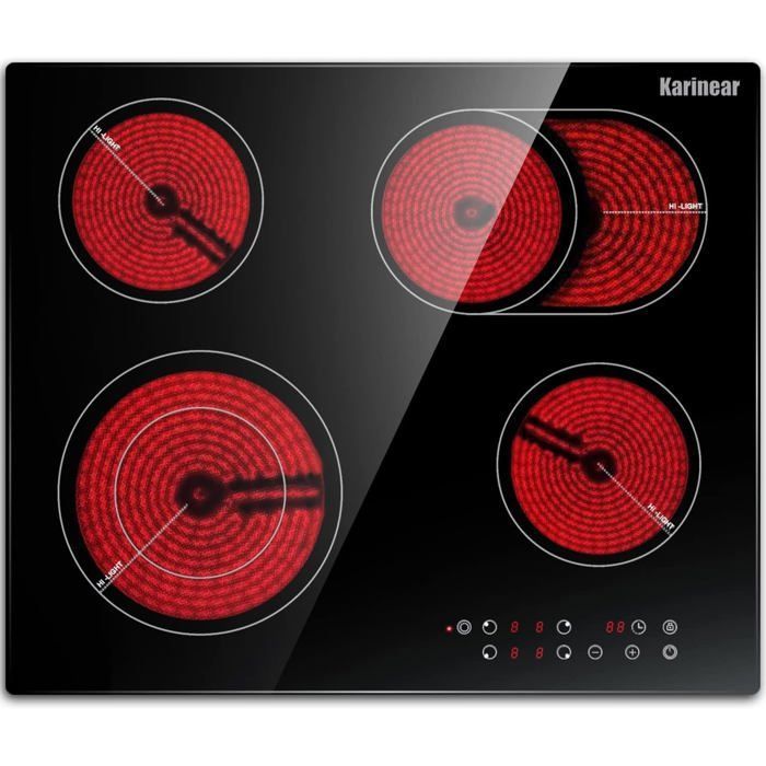 Plaque De Cuisson électrique 1500W - Ø18.5 Cm - Portable Pour Camping, Studio - Rosenstein & Söhne