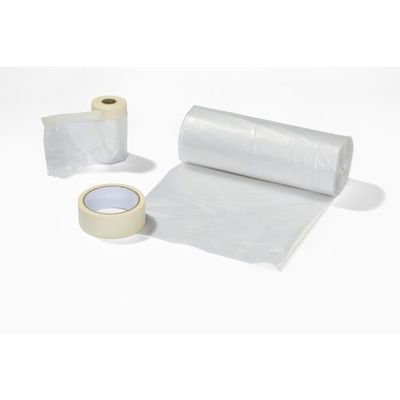 Film De Masquage Adhésif Transparent – 15 Mètres – Paris Prix – Protection Pour Peinture
