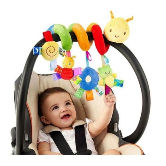deegbbyi Jouets Suspendus Spirale, Spirale D'activité Bébé Poussette, Adorable Chenille Jouet à Suspendre, Jouets Sensoriels à Suspendre, pour Poussette Bébé, Lit, Siège Voiture deegbbyi Jouets Suspendus Spirale, Spirale D'activité Bébé Poussette, Adorable Chenille Jouet à Suspendre, Jouets Sensoriels à Suspendre, pour Poussette Bébé, Lit, Siège Voiture