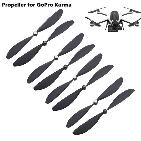 Pack De 4 Lames D'Hélice Pour Drone GoPro Karma - Avec Écrous Intégrés - Neuf