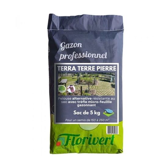 Gazon à semer Terra Terre Pierre 5 kg résistant au sec, idéal pour — free download
