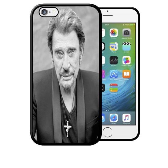 coque iphone 7 johnny hallyday