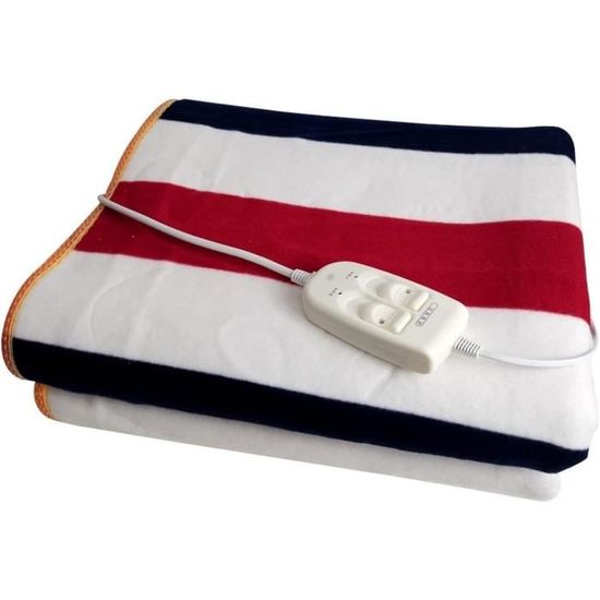 Couverture Chauffante Électrique 2 En 1 Couverture En Flanelle Avec