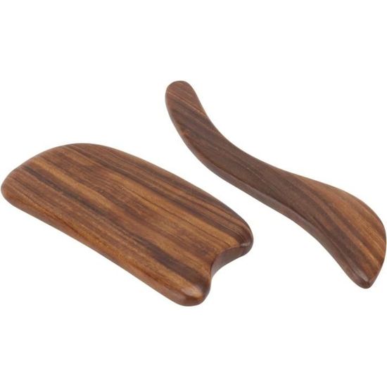 Peigne En Bois De Santal Pour Acupression - Massage Visage Et Corps - Neuf