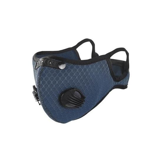 FROGMASK Masque Anti-Pollution Vélo - Filtre FFP2 Inclus - Anti-Pollen/Poussière - Lavable - Fabriqué En France