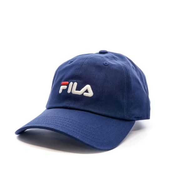 Casquette Marine Homme Fila Bergen Cdiscount Pret a Porter