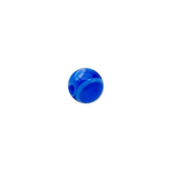 Anneau Boule Acrylique Pour Piercing - Tige 5 Mm, Diamètre 16 Mm, Boule 10 Mm - Léger, Confortable, Passe Portique Sécurité