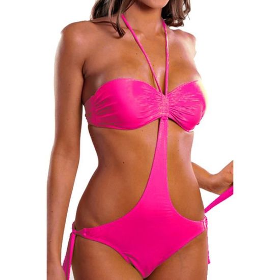 Maillot de Bain Femme Trikini Convertible Bikini Multicolore - Cdiscount  Prêt-à-Porter