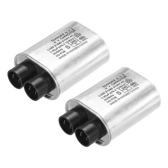 SALALIS Condensateur De Four à Micro-ondes Condensateur Haute Tension Micro-ondes 2100V 1.14uF