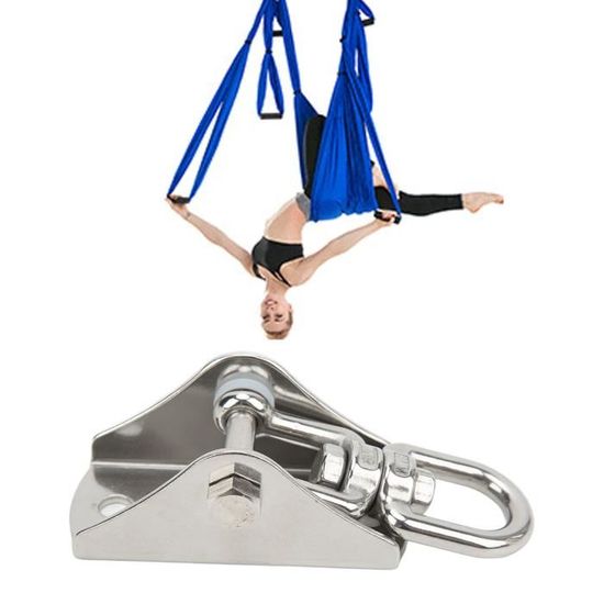 Lot De 2 Crochets Muraux En U Acier Inoxydable - Pour Hamac, Balançoire, Suspension Yoga