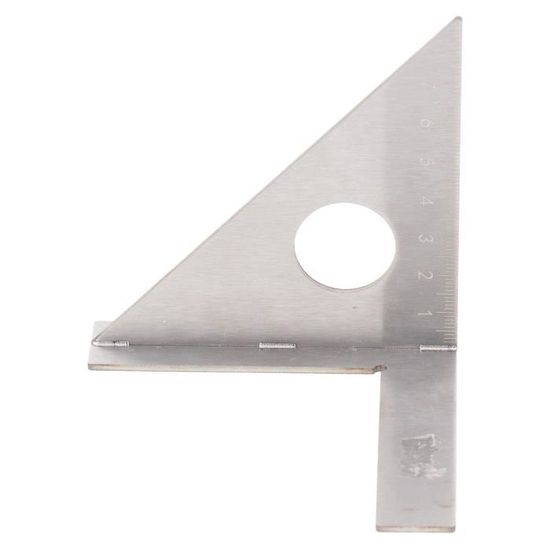 Règle Carrée En Forme De L, 2Pcs Équerre Charpentier, 150
