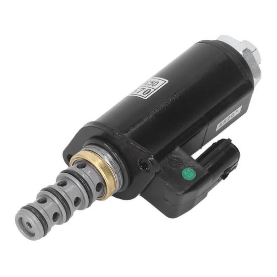 Électrovanne Hydraulique 12V/24V Pour Excavatrice - Raccord Rapide 13mm/16mm, Bobine Amovible