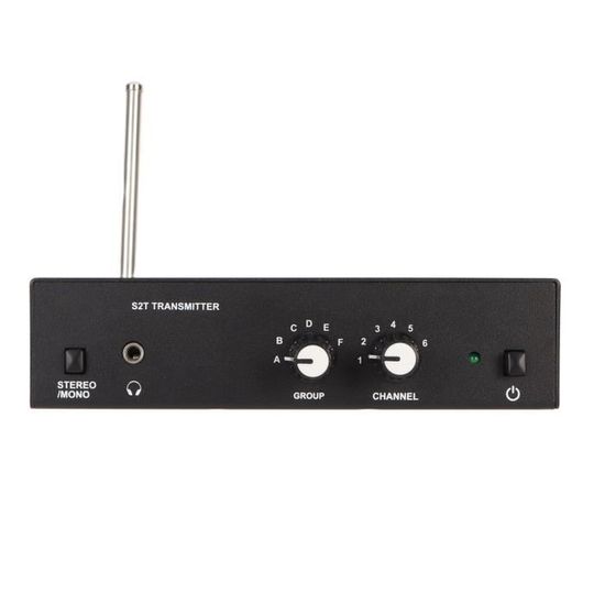 Système de surveillance intra-auriculaire sans fil, système IEM stéréo 2,4 G stéréo mono avec émetteur et récepteur appairage automatique, pour studio, répétition de groupe, performance en direct