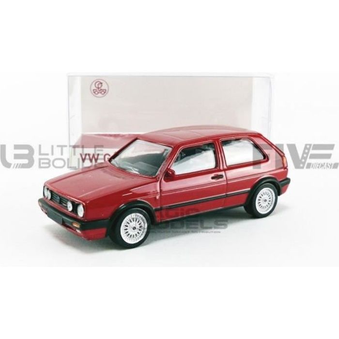 Voiture Miniature de Collection - NOREV 1/43 - VOLKSWAGEN Golf II GTI G60 - 1990 - Red - 840062