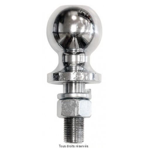 SIFAM - Boule d'Attelage Ø50mm - Filetage Ø22 mm Acier Chomé - Jusqu'à 2 tonnes