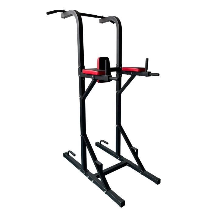 Barre de Traction pour Musculation Keboo Cross Training Série 300 Hauteur Réglable avec Dossier Rembourré