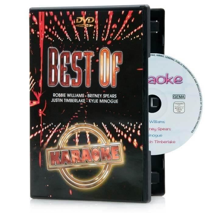 CD DVD Karaoke nuit lecteur fête chansons originales plaisir divertissement
