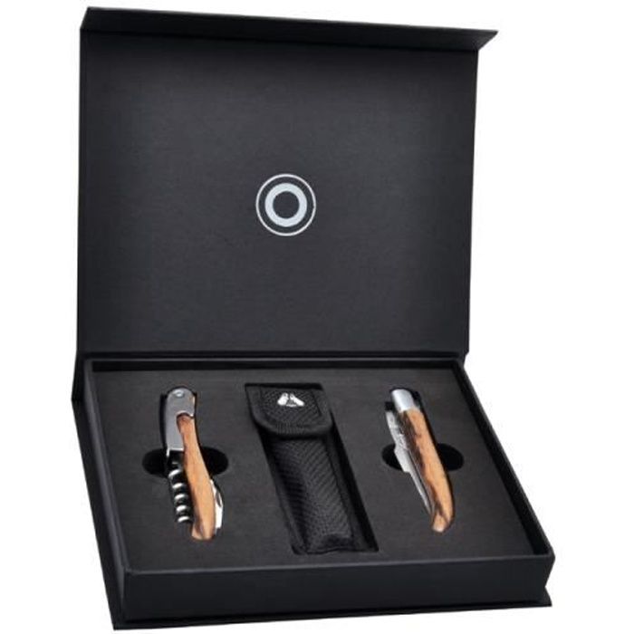 Coffret Laguiole Duo, couteau et sommelier